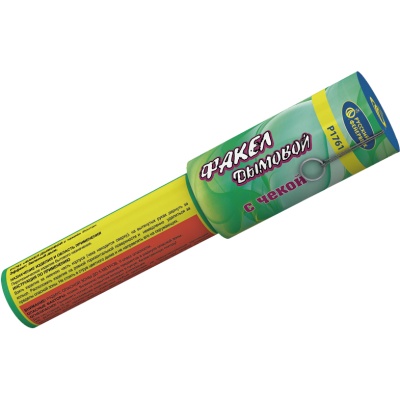 Дымовой (с чекой) зеленый Фальшфейер купить в Туле | tula.salutsklad.ru