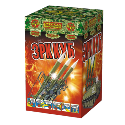 ЗРК Куб Связка римских свечей купить в Туле | tula.salutsklad.ru