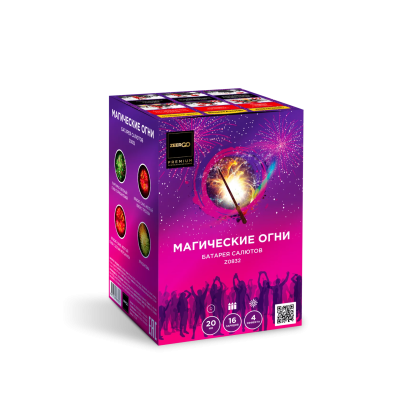Магические огни Батарея салютов купить в Туле | tula.salutsklad.ru