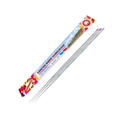 Триколор 300 мм. Бенгальские огни цветные купить в Туле | tula.salutsklad.ru