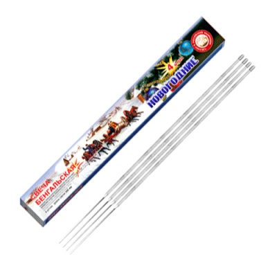 Новогодние 300-4 мм. Бенгальские огни купить в Туле | tula.salutsklad.ru