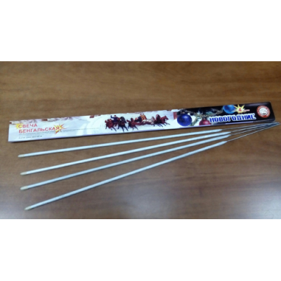 Новогодние 650-4 мм. Бенгальские огни купить в Туле | tula.salutsklad.ru