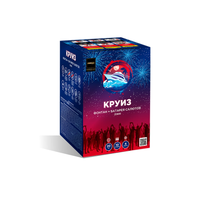 Круиз Фонтан фейерверк купить в Туле | tula.salutsklad.ru