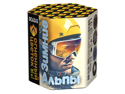 Зимние Альпы Батарея салютов купить в Туле | tula.salutsklad.ru