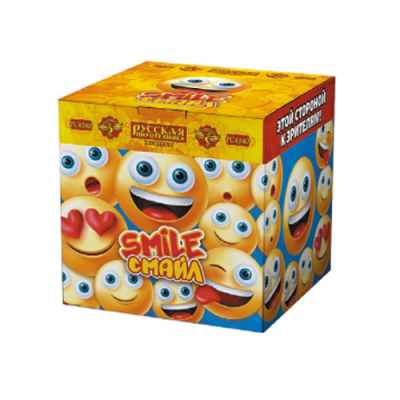 Смайл Фонтан пиротехнический купить в Туле | tula.salutsklad.ru