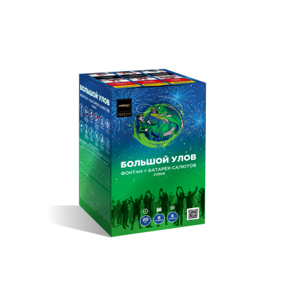 Большой улов Фонтан фейерверк купить в Туле | tula.salutsklad.ru