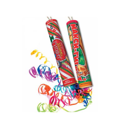 Макси-Гигант с серпантином Хлопушки купить в Туле | tula.salutsklad.ru