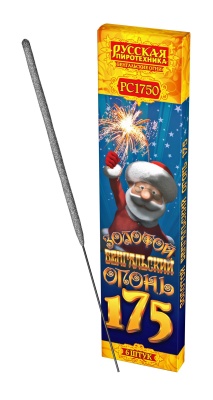 Золотой 175 мм. Бенгальские огни купить в Туле | tula.salutsklad.ru