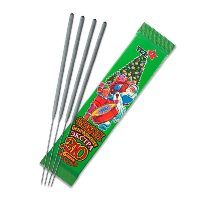 210 мм. Экстра Бенгальские огни купить в Туле | tula.salutsklad.ru