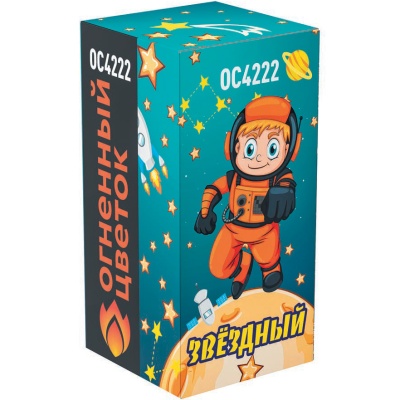 Звездный Пиротехнический фонтан купить в Туле | tula.salutsklad.ru