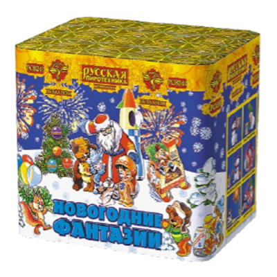 Новогодние фантазии New Салют купить в Туле | tula.salutsklad.ru